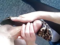 ფეხსაცმლის girl,