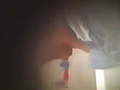 დედა-in-სამართლის showering